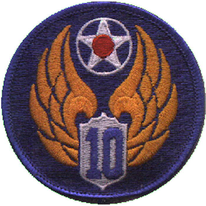 Image of 10th Air Force patch