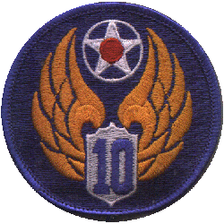 Icon sized image of 10th Air Force patch